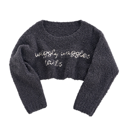 Light Luxury Wool Jacquard Top