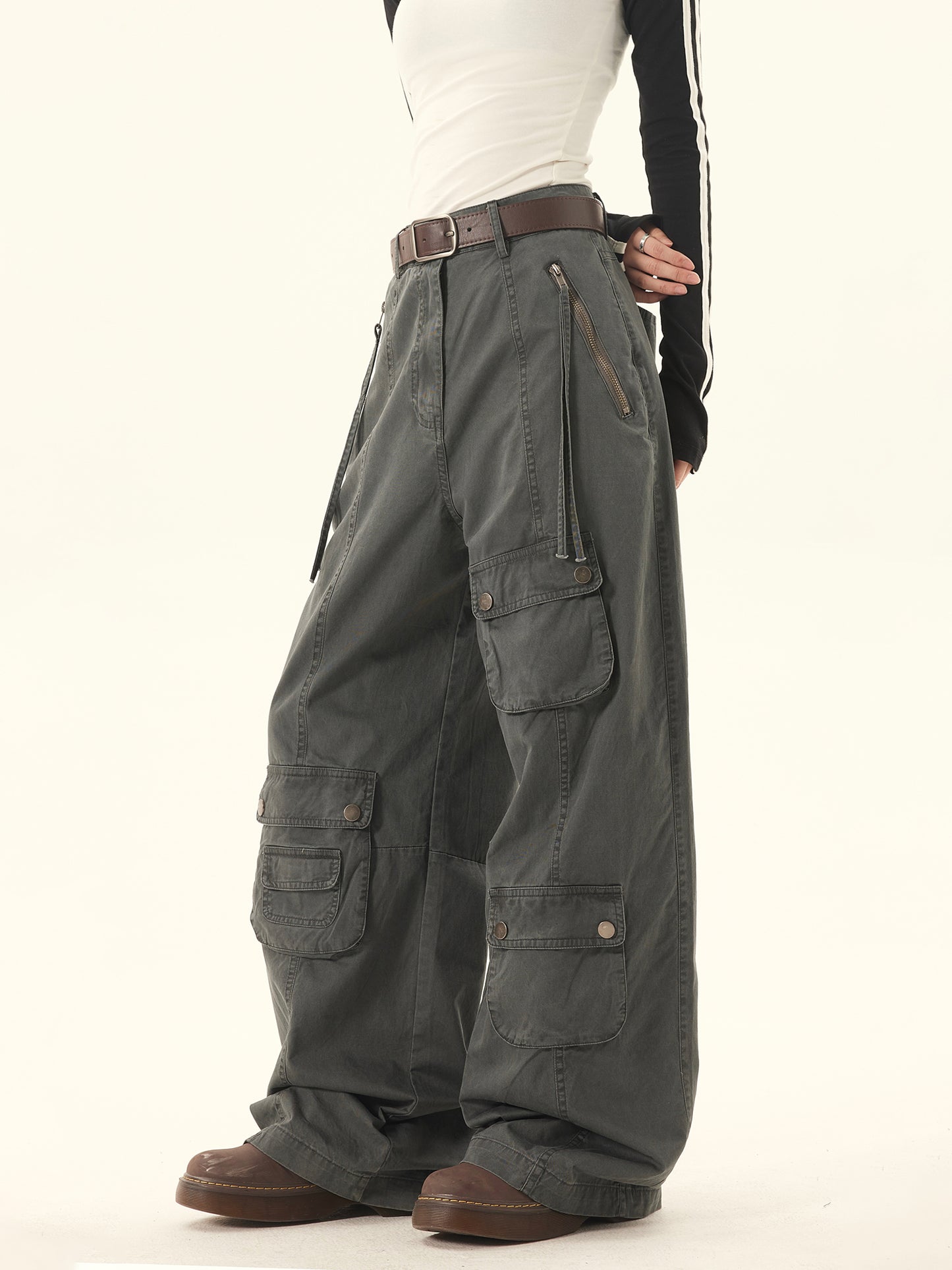 Multi-Pocket Cargo Pants