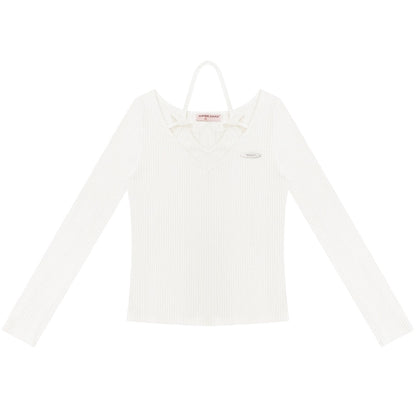 Autumn Bow Halterneck Slimming Top