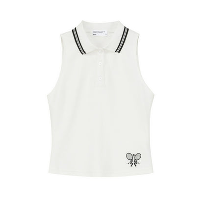 French Retro Embroidered Vest