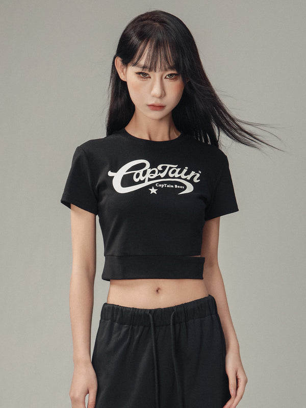 Babes Slim Cropped T-Shirt