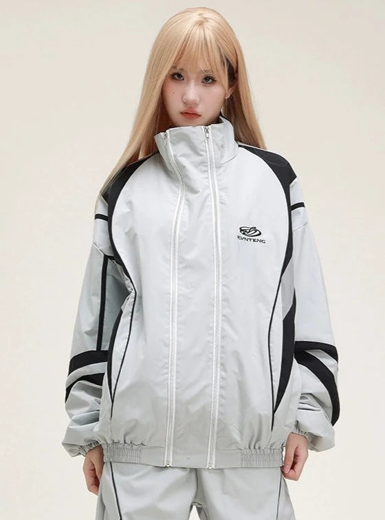 American Striped Jacket Set