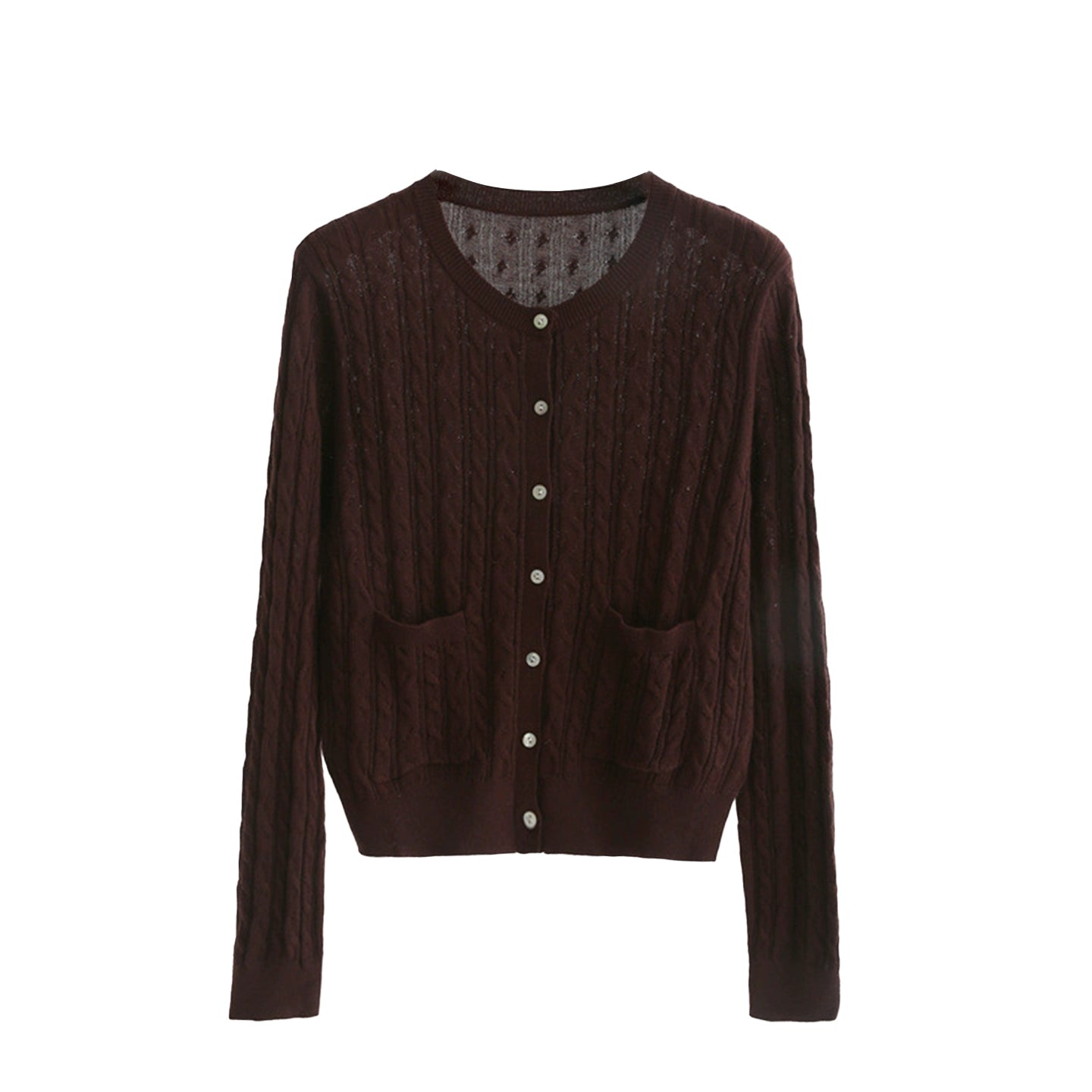 New Fold Dopamine Crew Cardigan