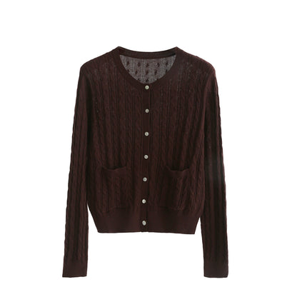 New Fold Dopamine Crew Cardigan