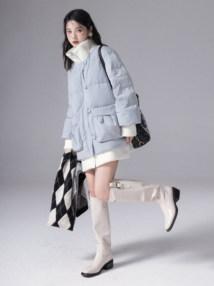 blue duck down jackets