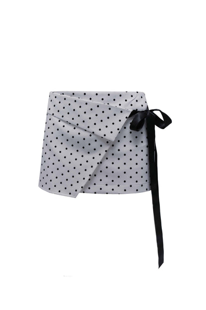 Spicy Polka Dot Bustier Skirt