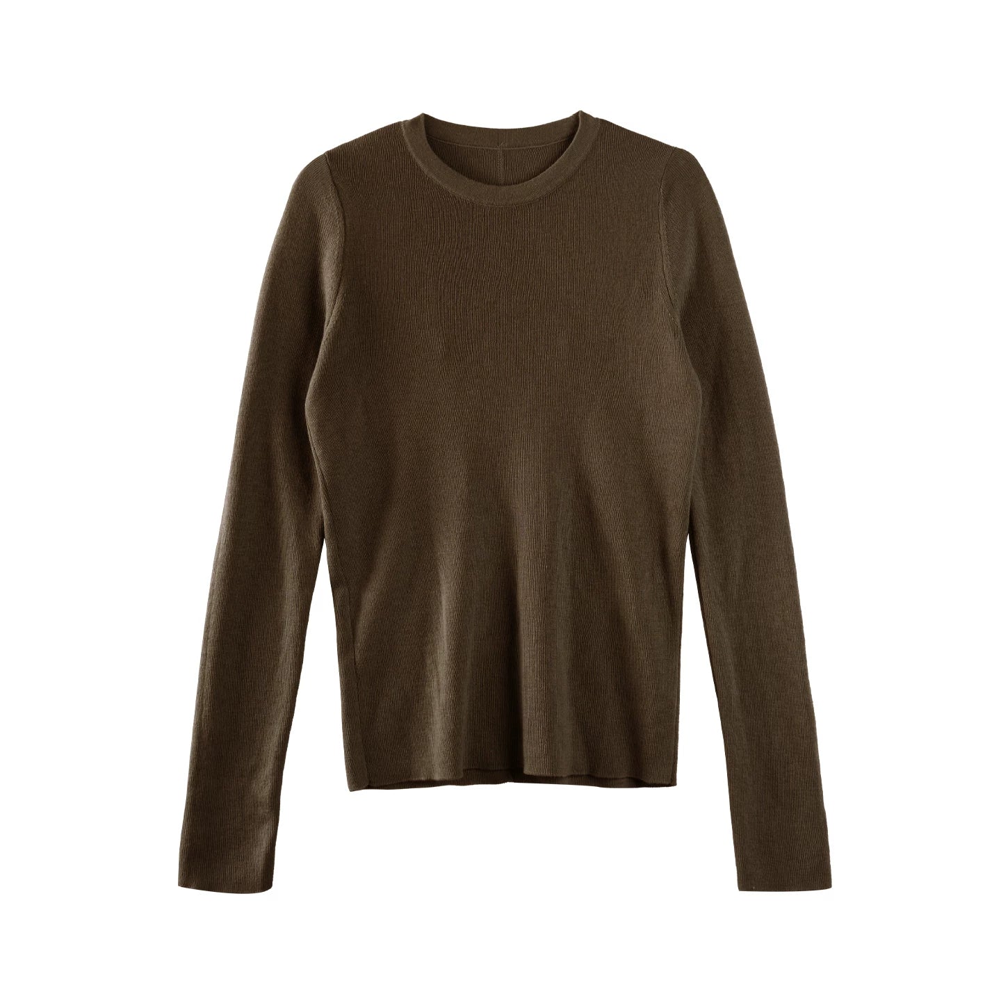 Mehrfarbiger Wollstrickpullover