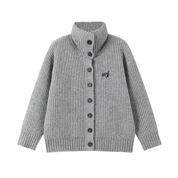 Knitted Vest And Coat Set-Up