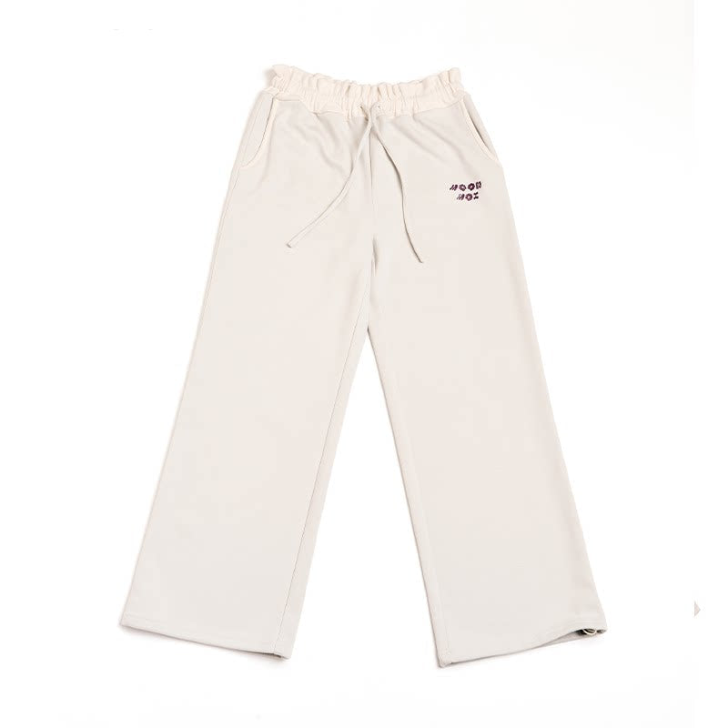 Skin-Friendly Wide-Leg Sweatpants