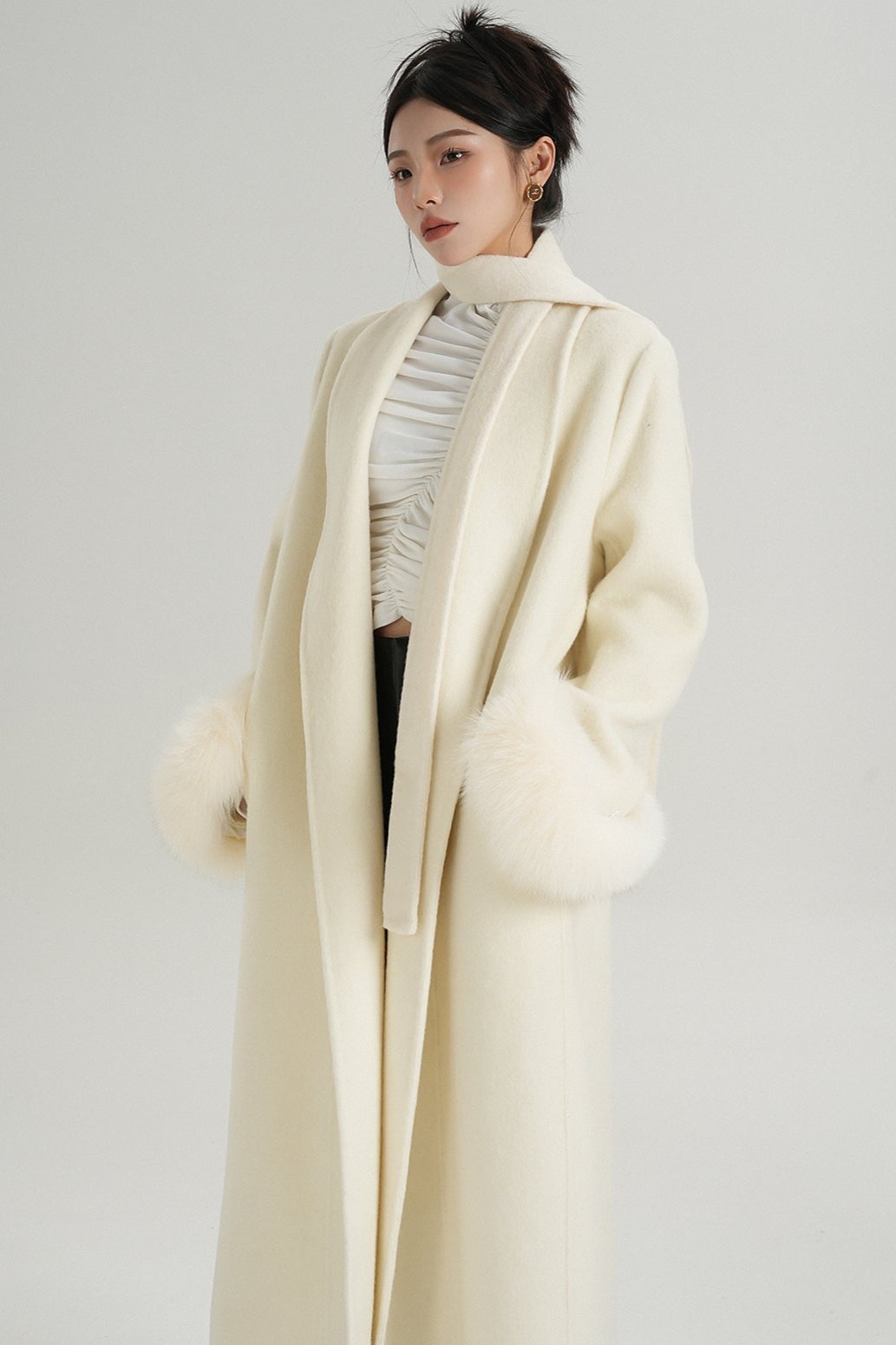 Rich Temperament Woolen Jacket