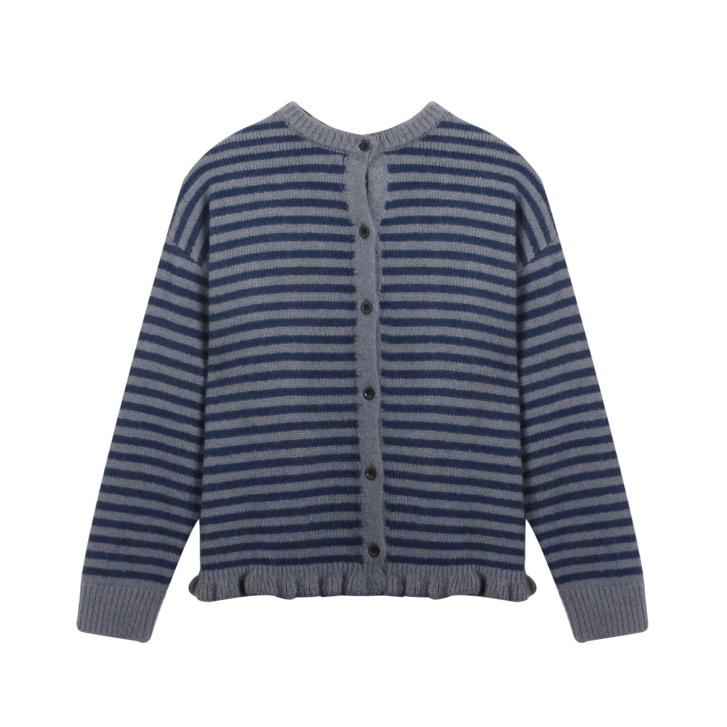 Vintage Striped Sweater Cardigan