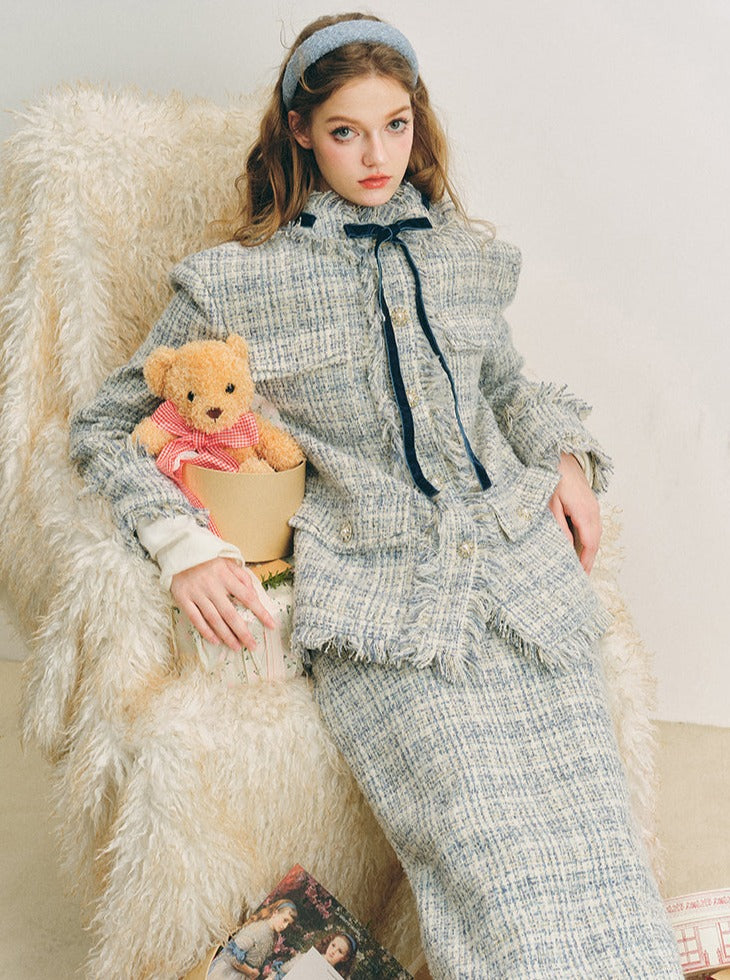 Wool Two-Piece Set