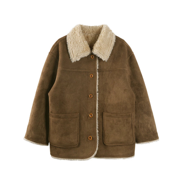 Retro Suede Reversible Jacket