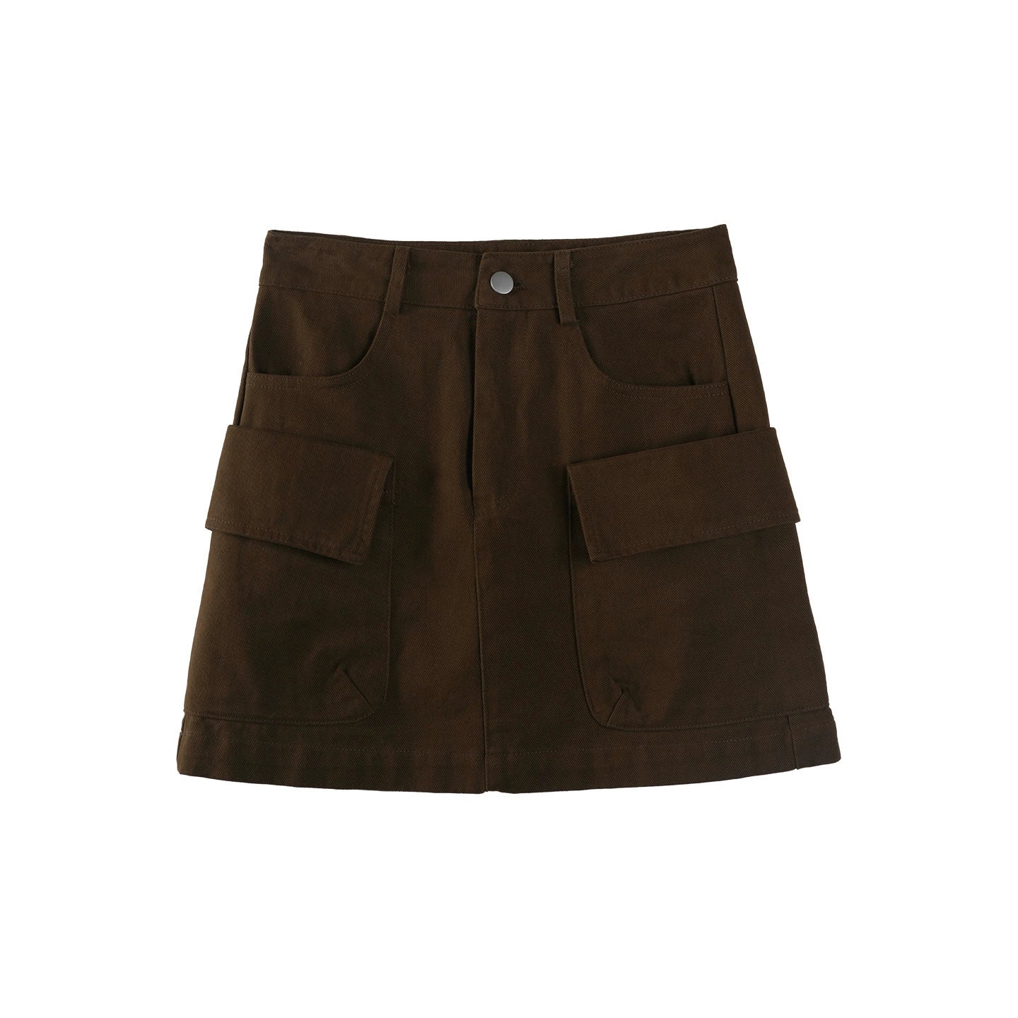 Retro Corduroy Simple A-Line Skirt