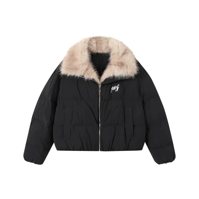 Winter Plaid Cotton Coat Set-Up