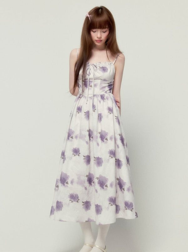 Rose Fishbone Thin Sweet Suspender Set-Up