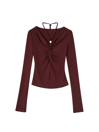 Sunset One-Shoulder T-Shirt