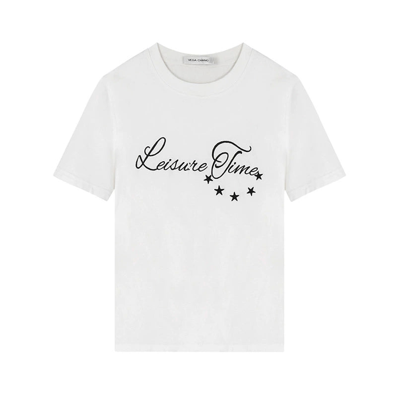 White T-Shirt Crew Neck T-Shirt