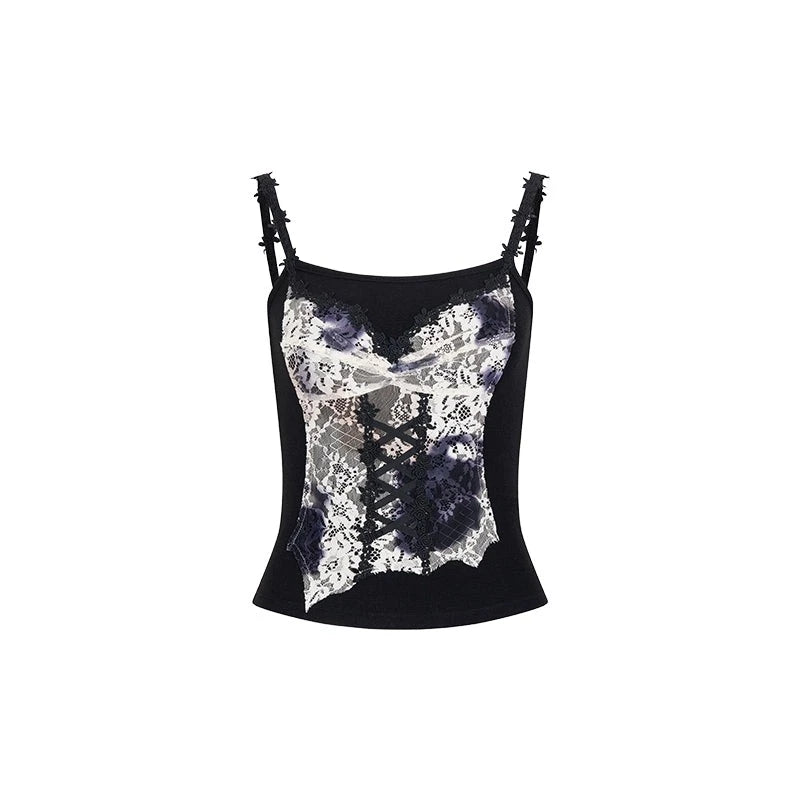 Spicy Girl 3D Lace Suspended Top