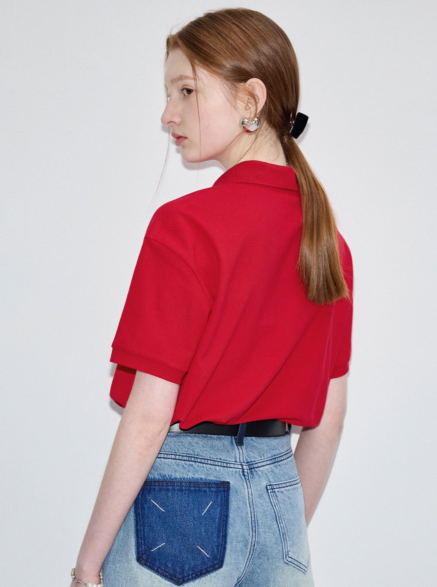 Niche Casual Embroidered Knit Top