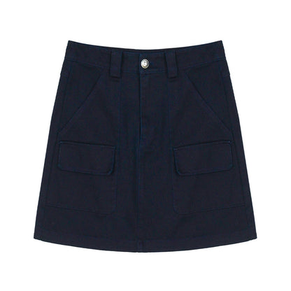 Silhouette A-Line Cargo Skirt