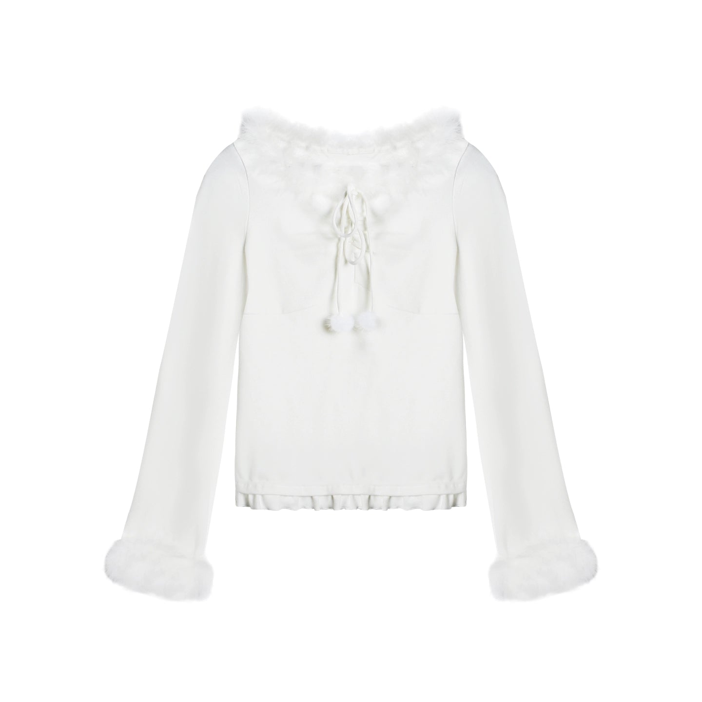 Furry Patchwork Base Layer Top