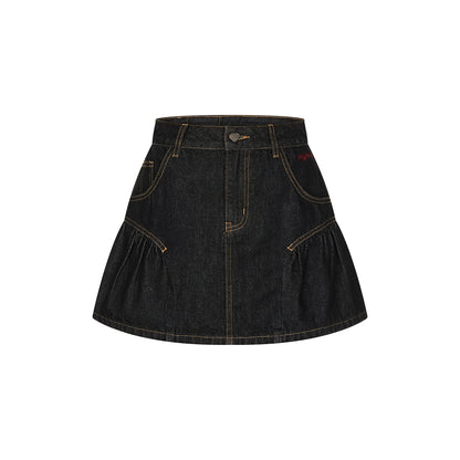 Denim Project A-Line Skirt