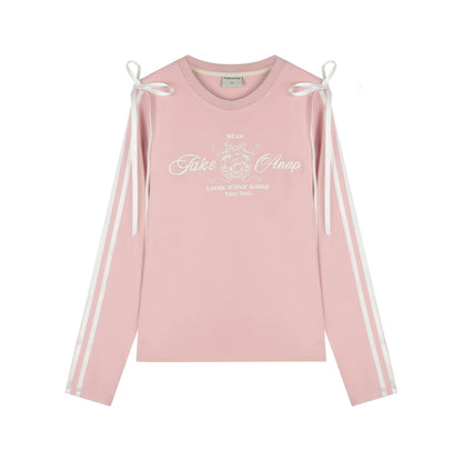 Seitliche Doppelschleife Sweet Ballet Top