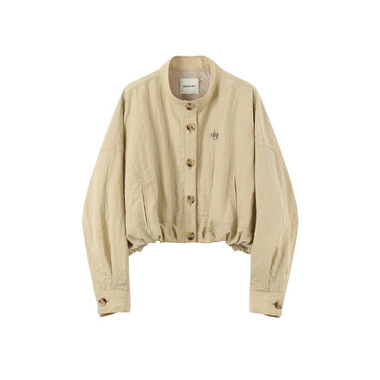 Floral Retro Windbreaker Jacket