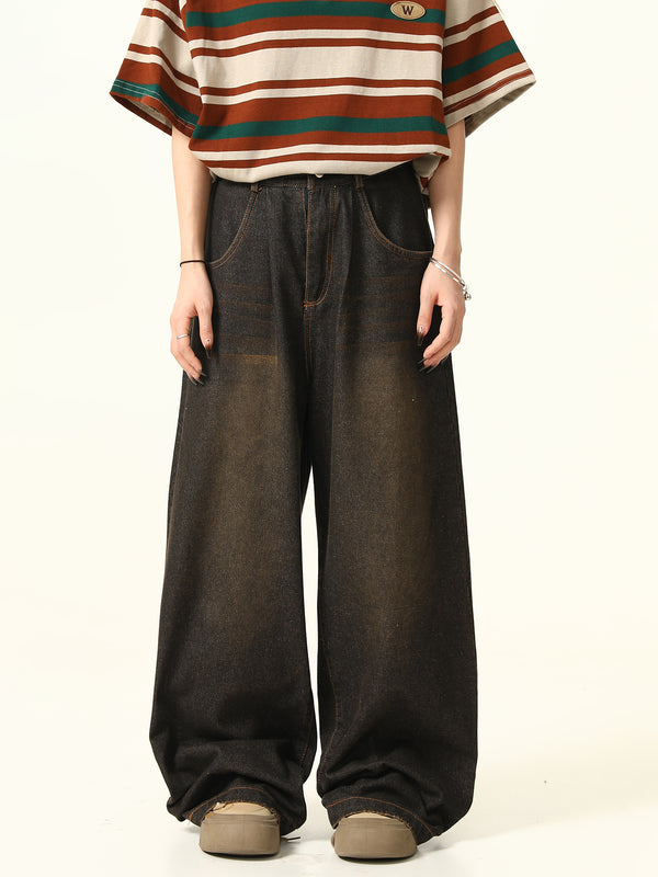 Vintage Maillard Black Brown Pants