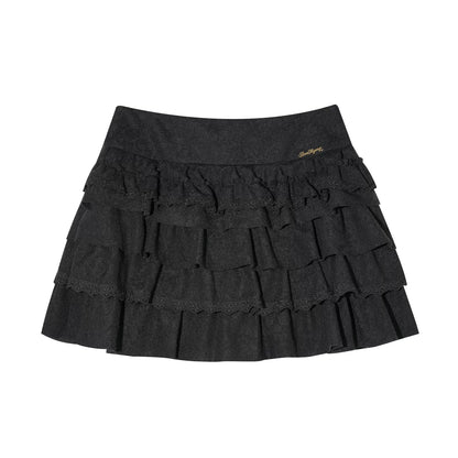 French Lace Retro Skirt