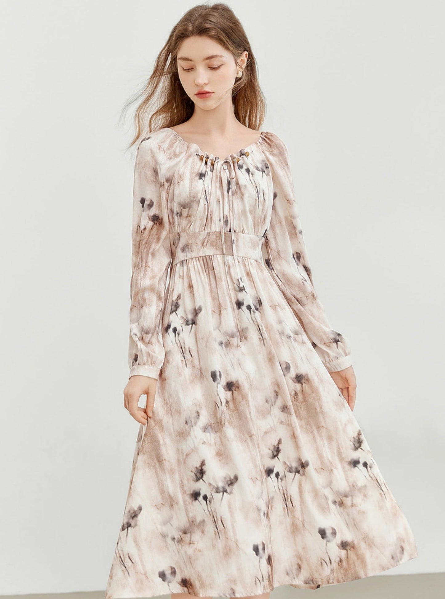 Chiffon Tea Dress