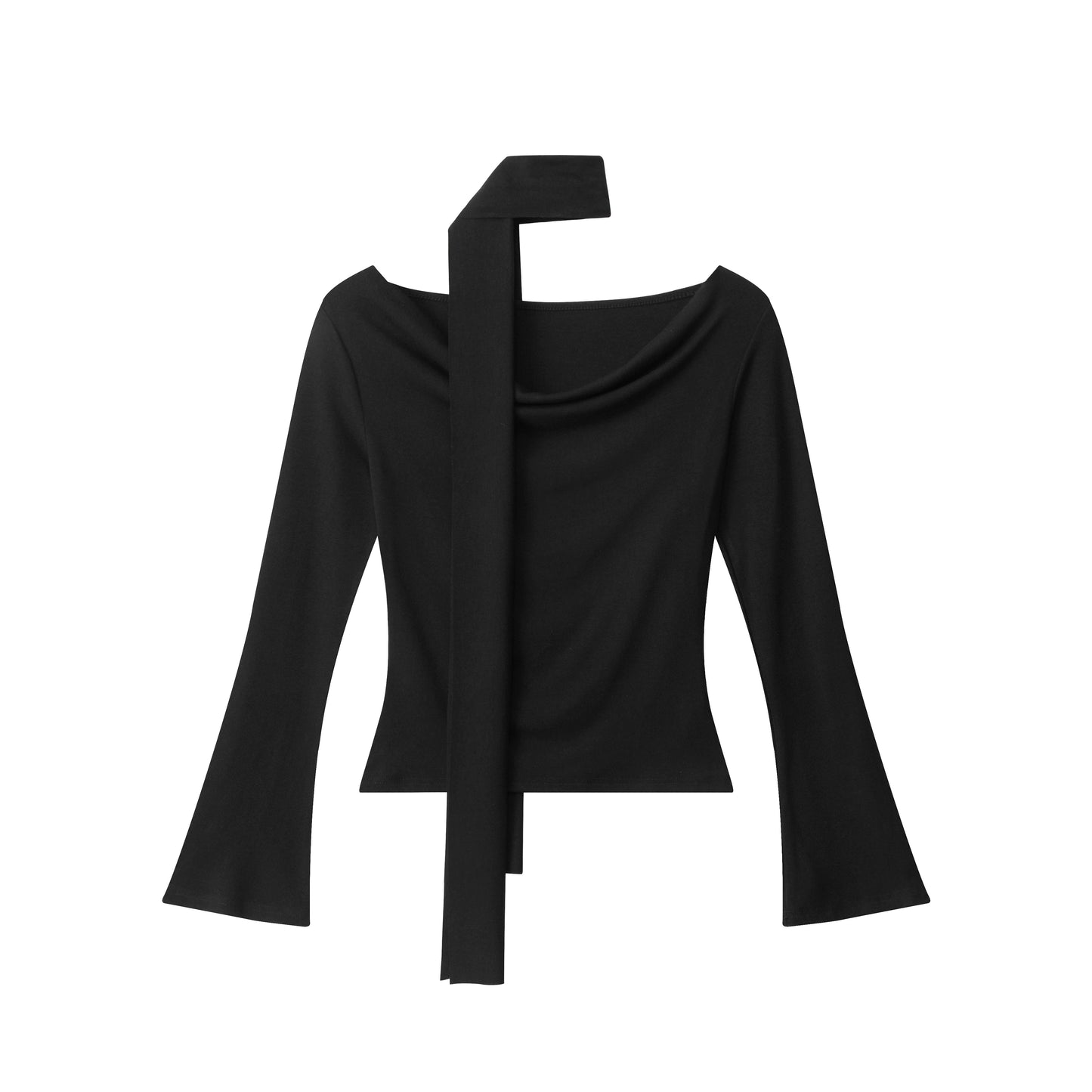 Autumn Slim Black Top