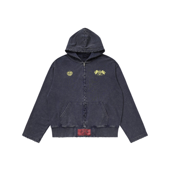 Chaqueta con capucha retro americana