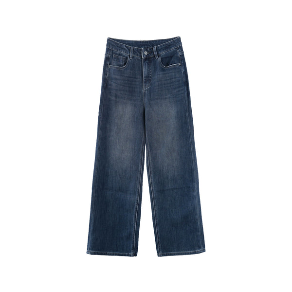 Slimming Casual Straight Jeans