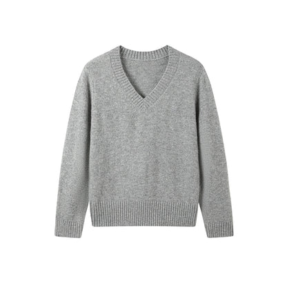 Soft Knit V-Neck Sweater