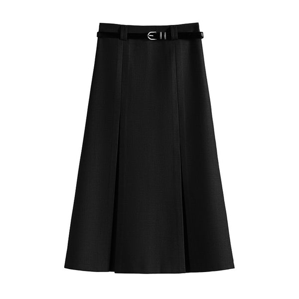 Draped Bustier Midi Skirt