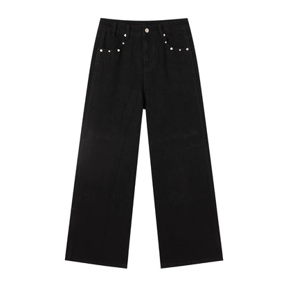 Metallic Stud Womens Jeans Pants