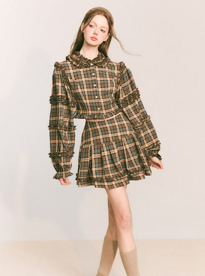 Vintage Plaid -Hemd