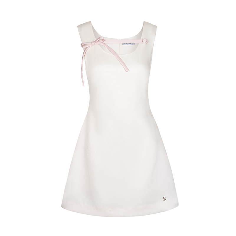 Lunar Elegance Swing Dress