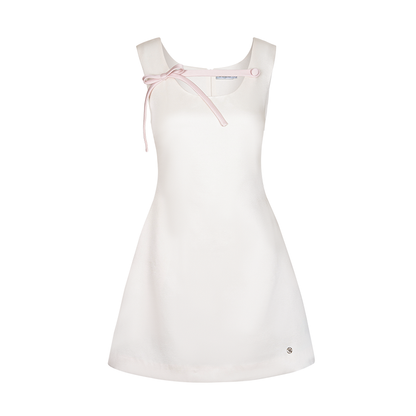 Lunar Elegance Swing Dress