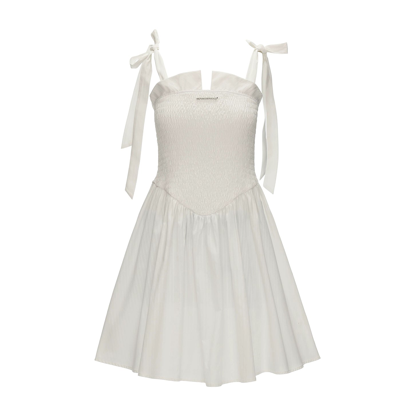 French Striped Bow Sundress