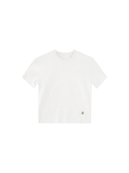 Sporty Gray Tee & Skirt Set-Up