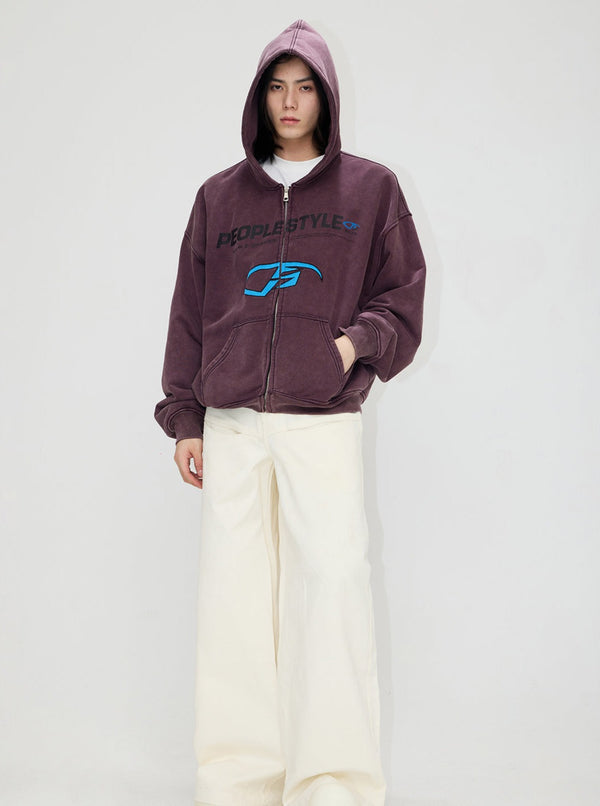 American Vintage Distressed Hoodies Coat