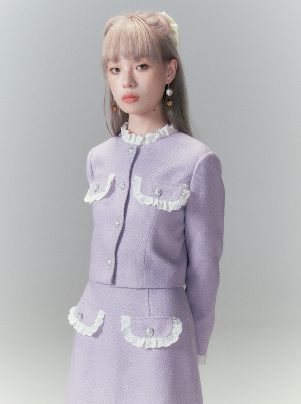 Original Niche Design Purple Wool Set