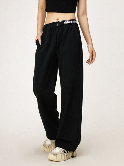 Sweatpants mit genähtem Bund