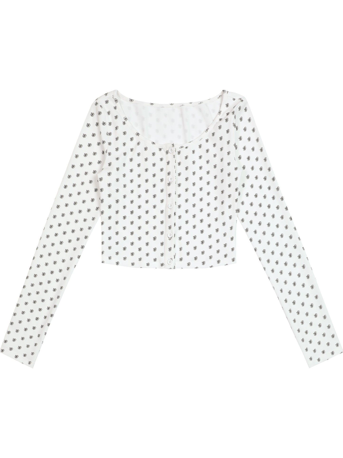 White Cardigan Set-Up