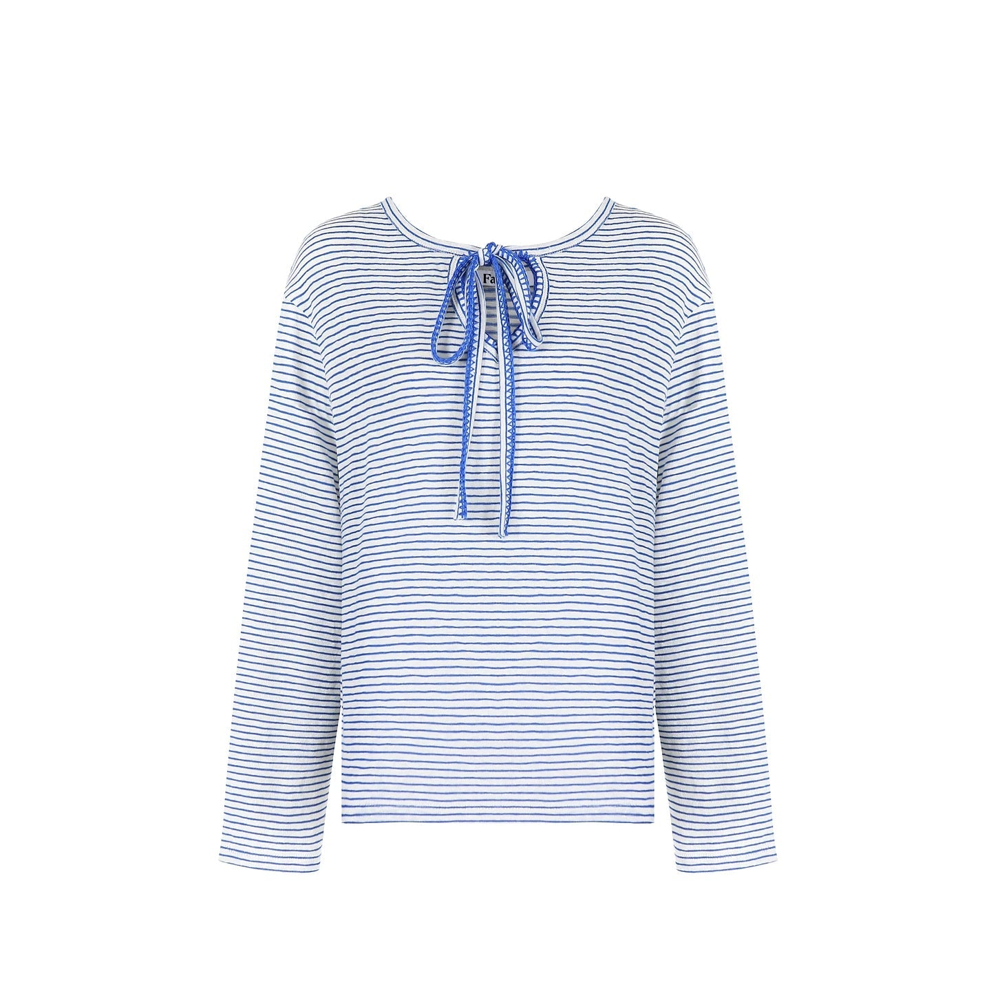 Snowflake Cotton Striped Top