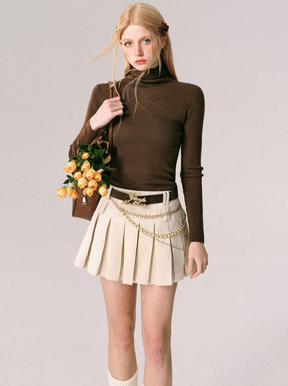 Velvet jacket and skirt set