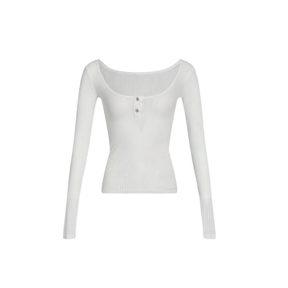 Slim Fit Long Sleeve Stripe Shirt